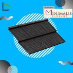 Genteng Metal Minimalis Elegant Ebony Black Tebal 0,35 mm