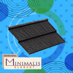Genteng Metal Minimalis Elegant Ebony Black Tebal 0,45 mm