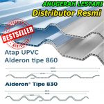 DISTRIBUTOR ATAP UPVC ALDERON TERBARU TERMURAH