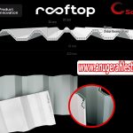 DISTRIBUTOR ATAP UPVC ROOFTOP C SERIES TERMURAH
