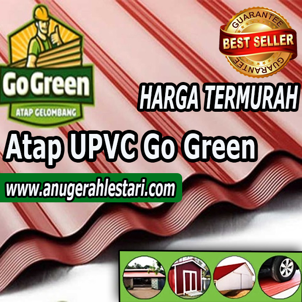 Jual Atap UPVC Go Green Termurah Terbaru