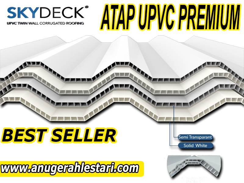 Jual Atap UPVC SkyDeck