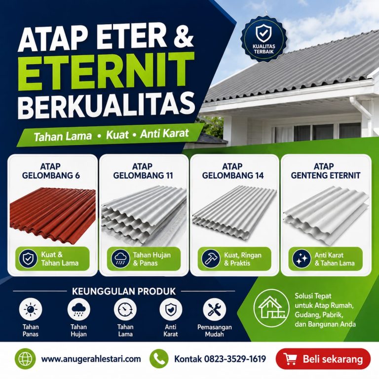 harga atap eternit